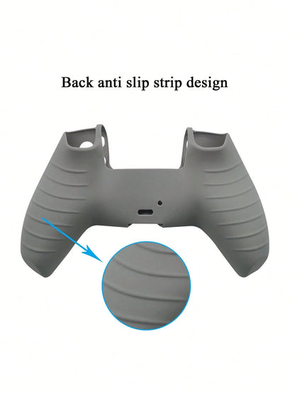 Elevate Your Gaming with Our Silicone Protective Cover for PS5 Controller – Includes 2 Joystick Caps for Ultimate Comfort and Control!