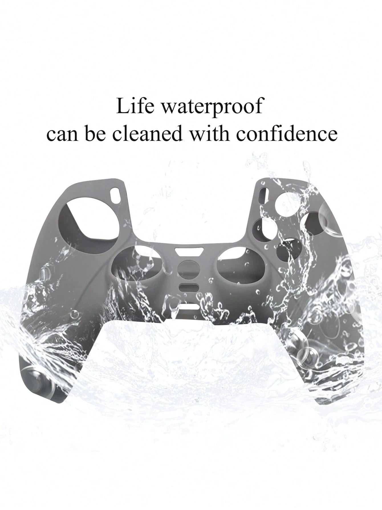 Elevate Your Gaming with Our Silicone Protective Cover for PS5 Controller – Includes 2 Joystick Caps for Ultimate Comfort and Control!