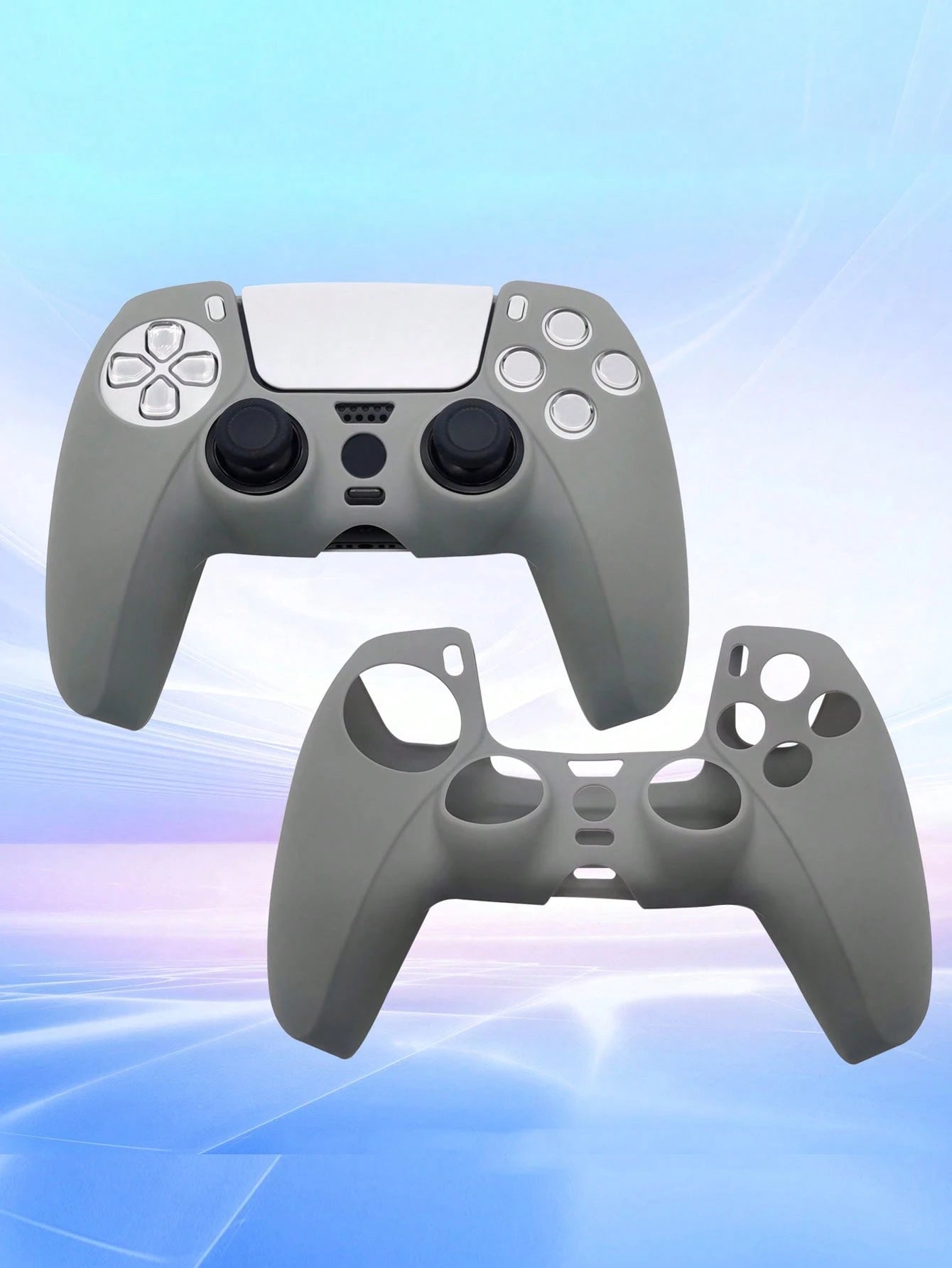 Elevate Your Gaming with Our Silicone Protective Cover for PS5 Controller – Includes 2 Joystick Caps for Ultimate Comfort and Control!