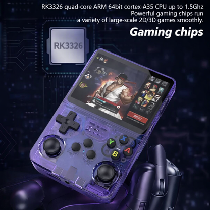 R36S Retro Handheld Video Game Console - Ultimate 3.5 Inch IPS Screen Experience with 15,000+ Classic Games - Perfect Gift for Gaming Enthusiasts!