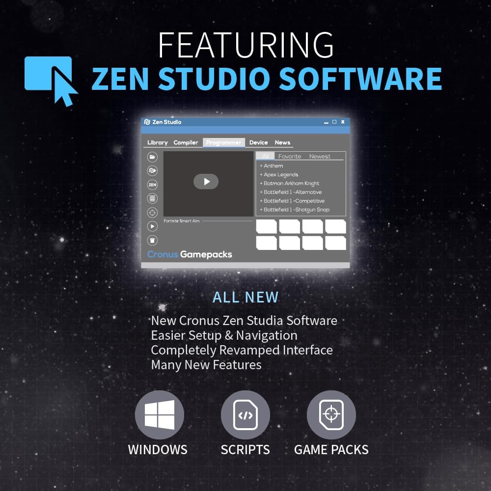 Unleash Your Gaming Potential with the CronusZen - Ultimate Controller Emulator for Nintendo, PlayStation, Xbox, and Switch