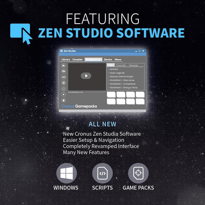 Unleash Your Gaming Potential with the CronusZen - Ultimate Controller Emulator for Nintendo, PlayStation, Xbox, and Switch