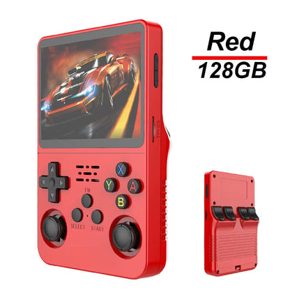 R36S Retro Handheld Video Game Console - Ultimate 3.5 Inch IPS Screen Experience with 15,000+ Classic Games - Perfect Gift for Gaming Enthusiasts!