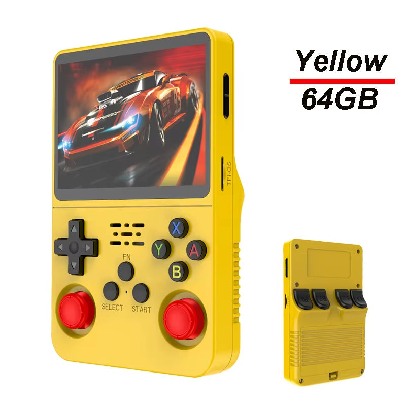 R36S Retro Handheld Video Game Console - Ultimate 3.5 Inch IPS Screen Experience with 15,000+ Classic Games - Perfect Gift for Gaming Enthusiasts!
