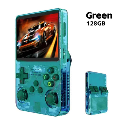 R36S Retro Handheld Video Game Console - Ultimate 3.5 Inch IPS Screen Experience with 15,000+ Classic Games - Perfect Gift for Gaming Enthusiasts!