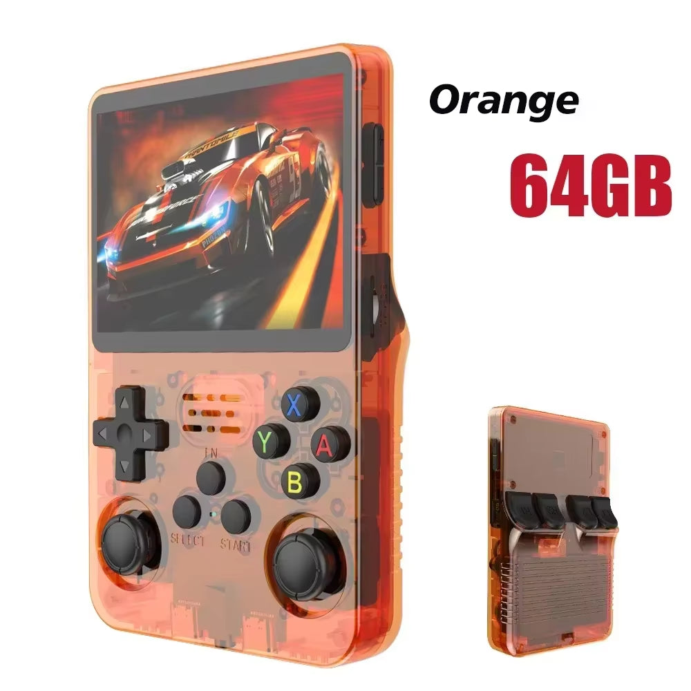 R36S Retro Handheld Video Game Console - Ultimate 3.5 Inch IPS Screen Experience with 15,000+ Classic Games - Perfect Gift for Gaming Enthusiasts!