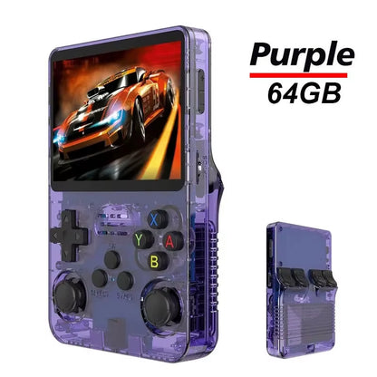 R36S Retro Handheld Video Game Console - Ultimate 3.5 Inch IPS Screen Experience with 15,000+ Classic Games - Perfect Gift for Gaming Enthusiasts!